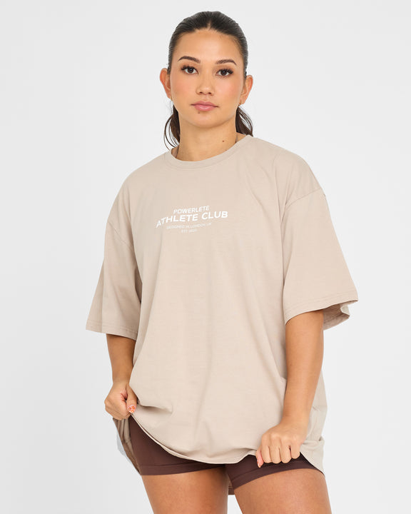 Athlete Club överdimensionerad T-shirt