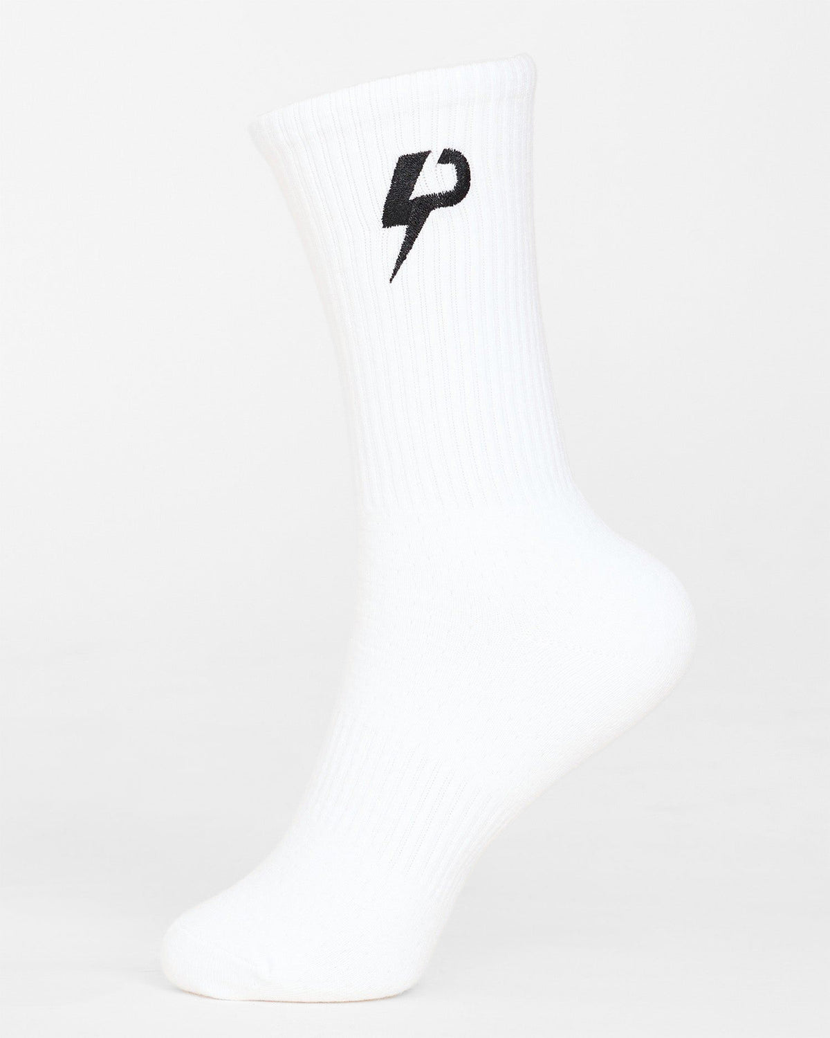 Premium bestickte Logo Crew Socken