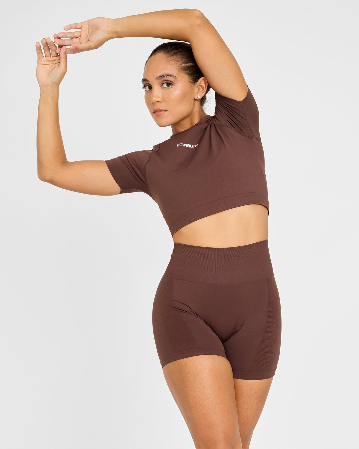 Evolve Crop Top SS senza cuciture
