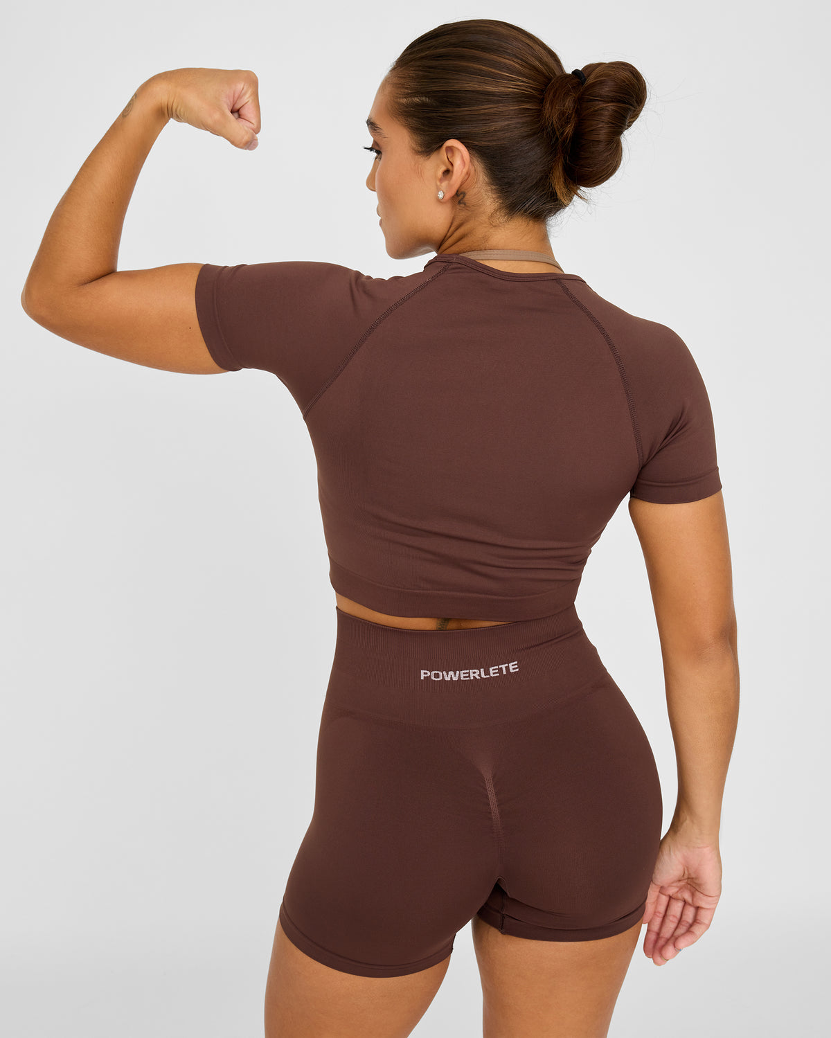 Evolve Crop Top SS senza cuciture
