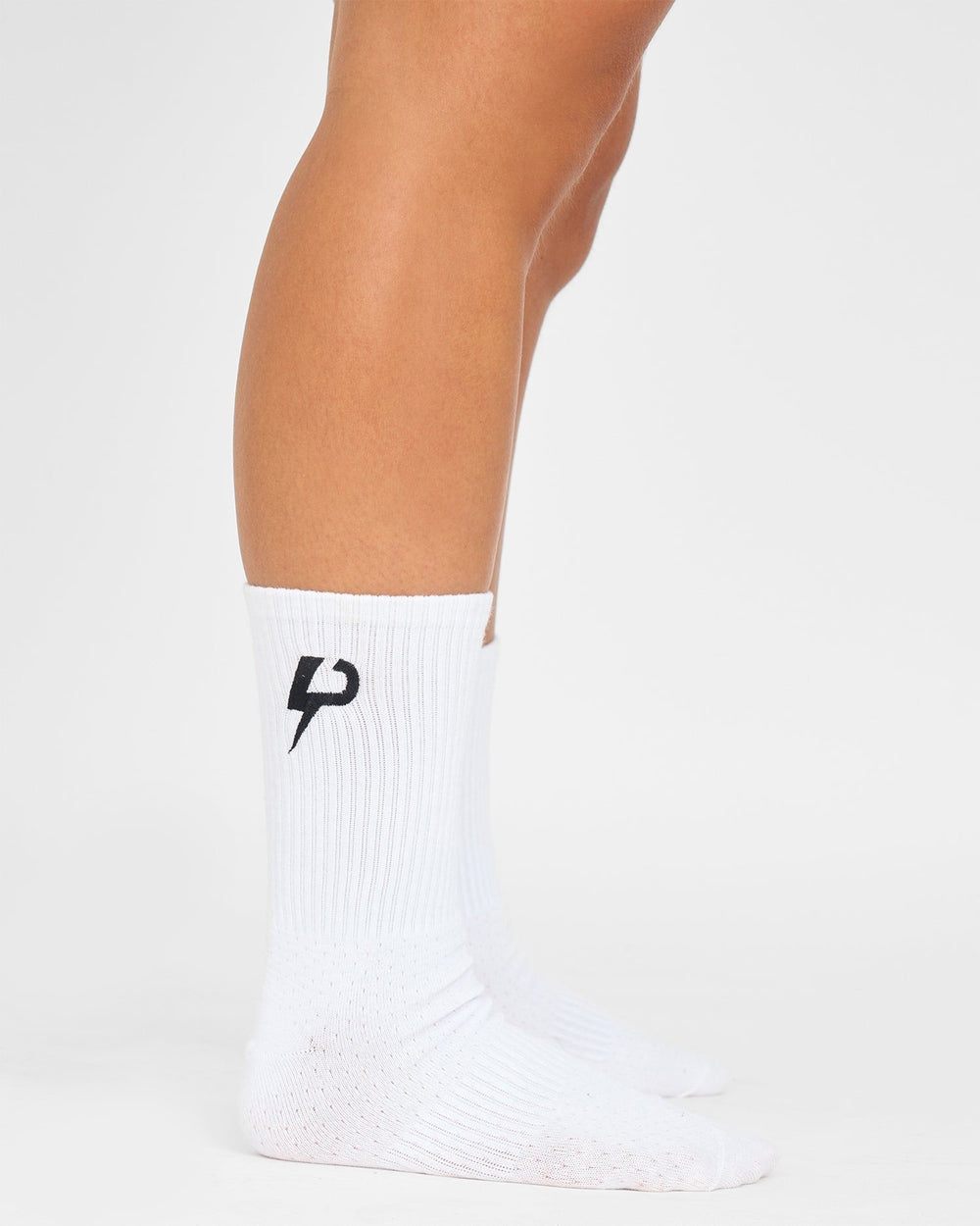 Premium bestickte Logo Crew Socken