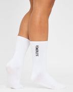 Chaussettes brodées haut de gamme