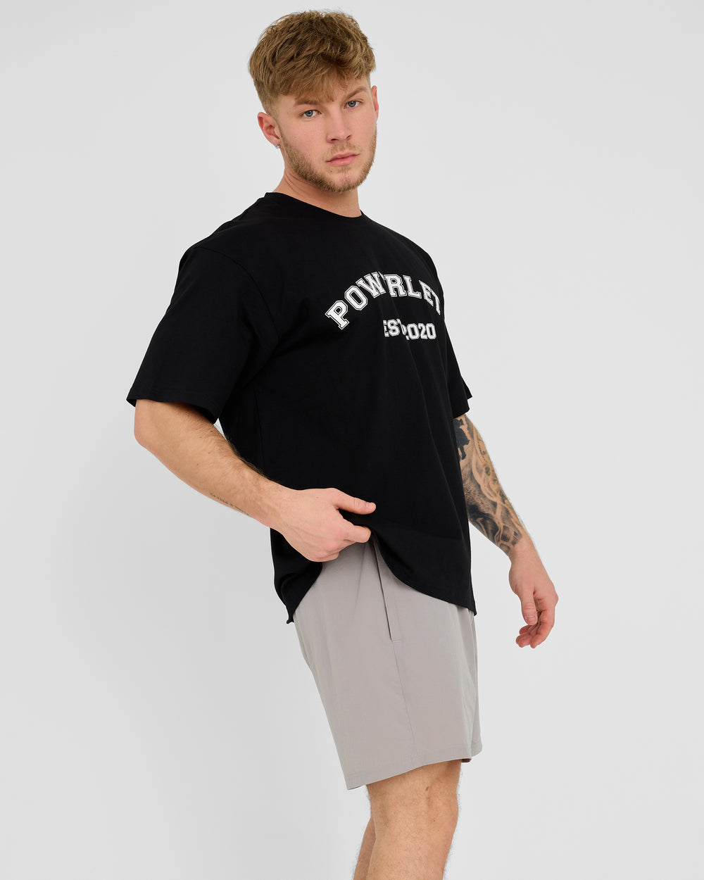 Varsity T-Shirt in Übergröße