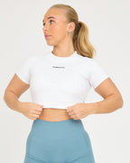 Haut court à manches courtes sans couture Evolve